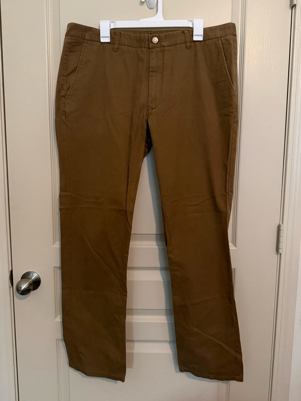 Bonobos Men's Brown Straight Chinos
